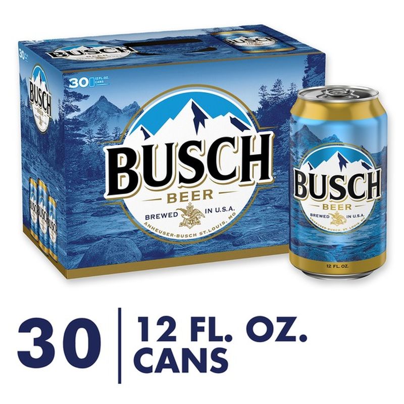 Busch Beer (12 fl oz) Instacart