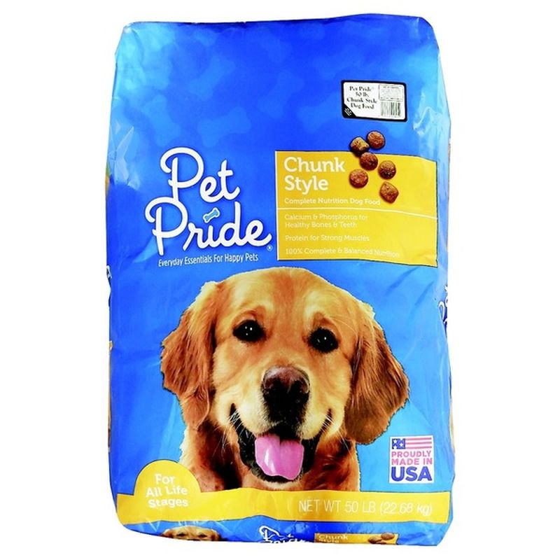 pet pride dog food ingredients