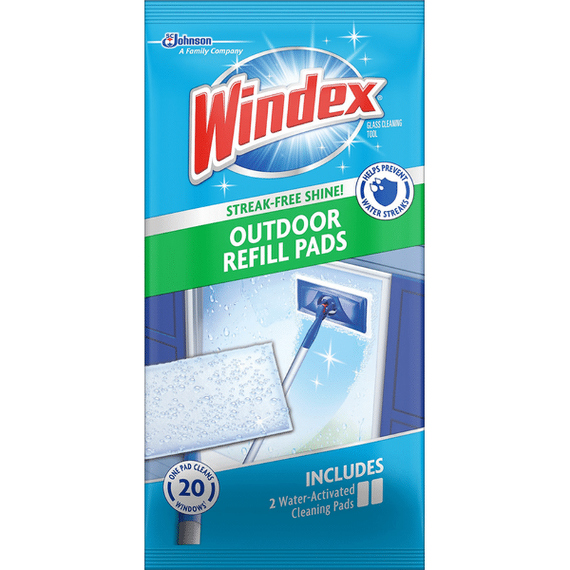 Windex Refill Pads, Outdoor (2 each) Instacart