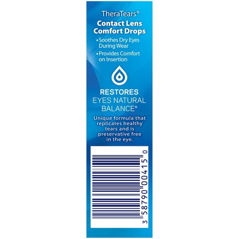 Thera Tears Contact Lens Comfort Drops (0.5 fl oz) from Giant Food