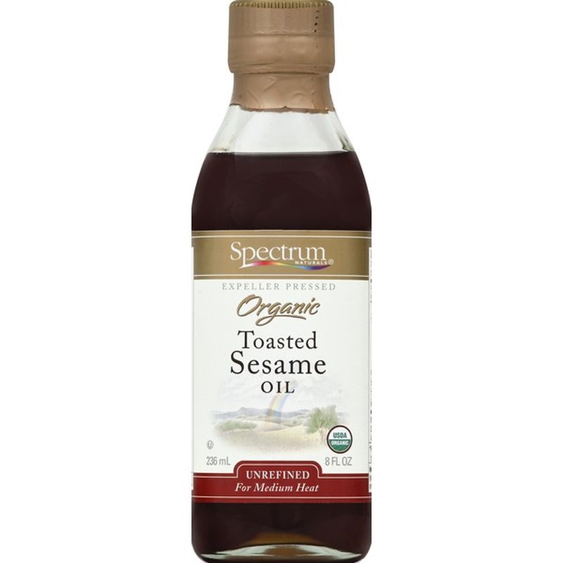 Spectrum Culinary Organic Toasted Sesame Oil (8 oz) Instacart