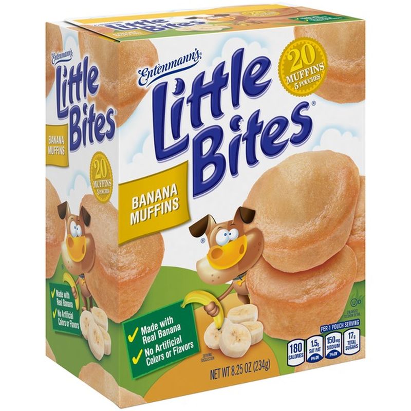 Entenmann's Little Bites Banana Muffins (8.3 Oz) - Instacart