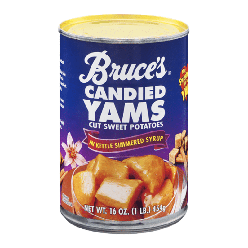 Bruce's Yams Candied Sweet Potatoes in Kettle Simmered Syrup (16 oz