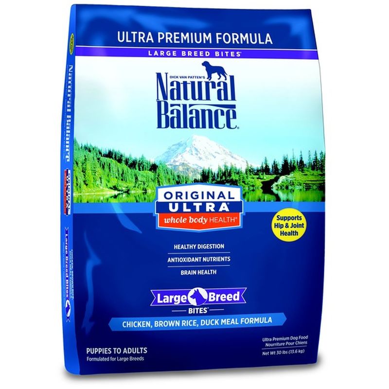 Natural Balance Dog Food, Ultra Premium, Chicken, Brown Rice, Duck Meal
