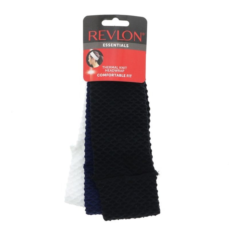 Revlon 3 Piece Thermal Knit Headwrap Set