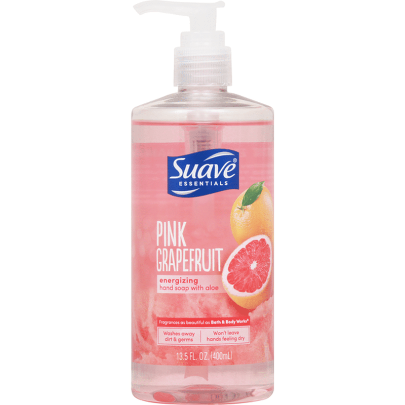 Suave Energizing Liquid Hand Soap Pink Grapefruit (13.5 oz) Instacart