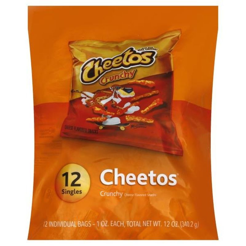 Cheetos Crunchy Cheese Flavored Snacks (12 ct) from Publix Instacart