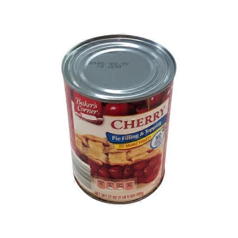 Baker's Corner Cherry Pie Filling Or Topping (21 oz) Instacart