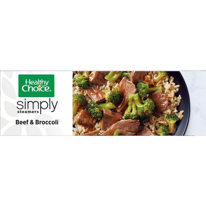 Healthy Choice Simply Cafe Steamers Beef And Broccoli (10 oz) from Giant Food Instacart