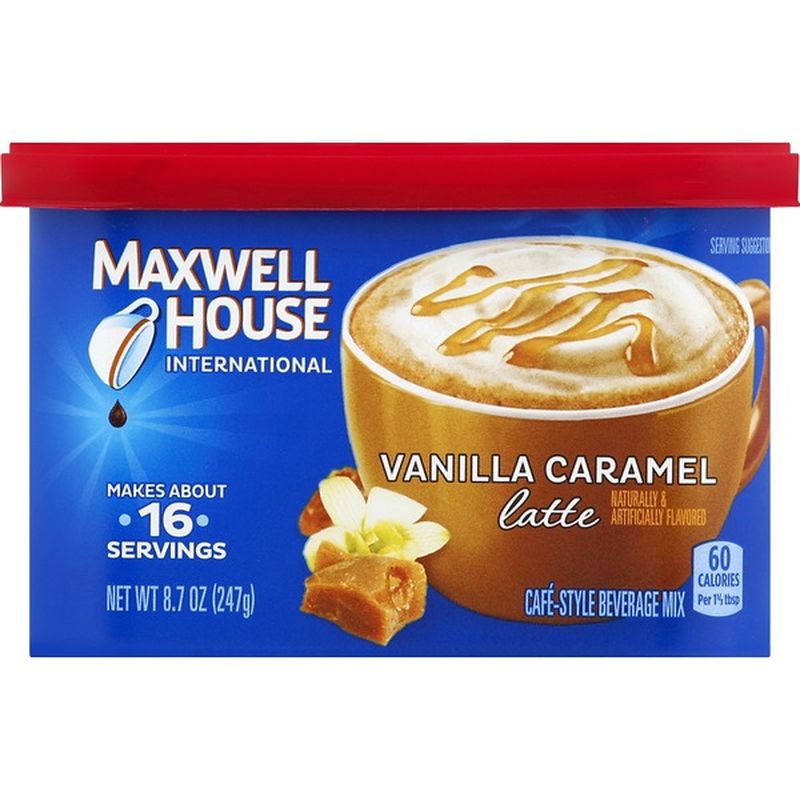 Maxwell House International Cafe Vanilla Caramel Latte (8.7 oz) from ...