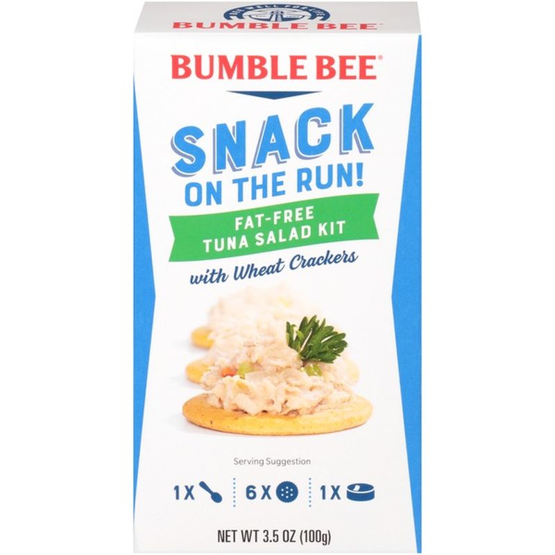 Bumble Bee Snack on the Run! FatFree Tuna Salad with Wheat Crackers