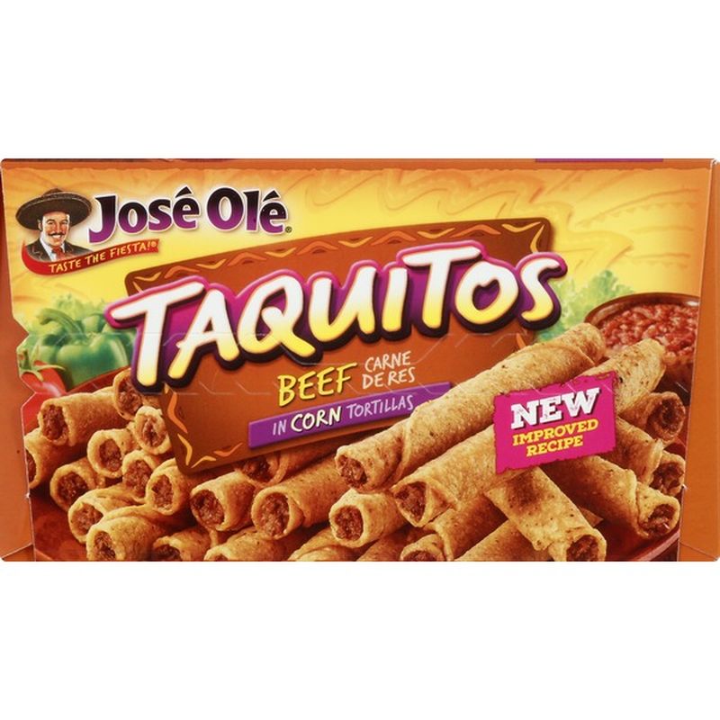 Jose Ole Taquitos, in Corn Tortillas, Beef (40 each) Instacart