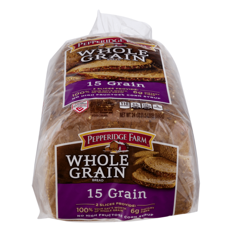 Pepperidge Farm® Whole Grain 15 Grain Bread (24 oz) from Giant Food