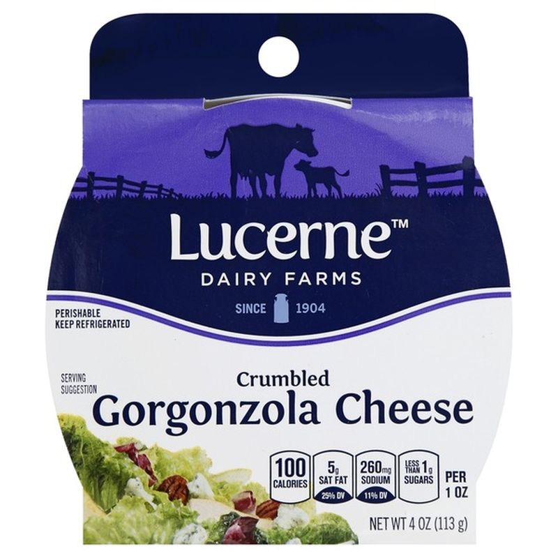 Lucerne Dairy Farms Crumbled Cheese (4 oz) Instacart