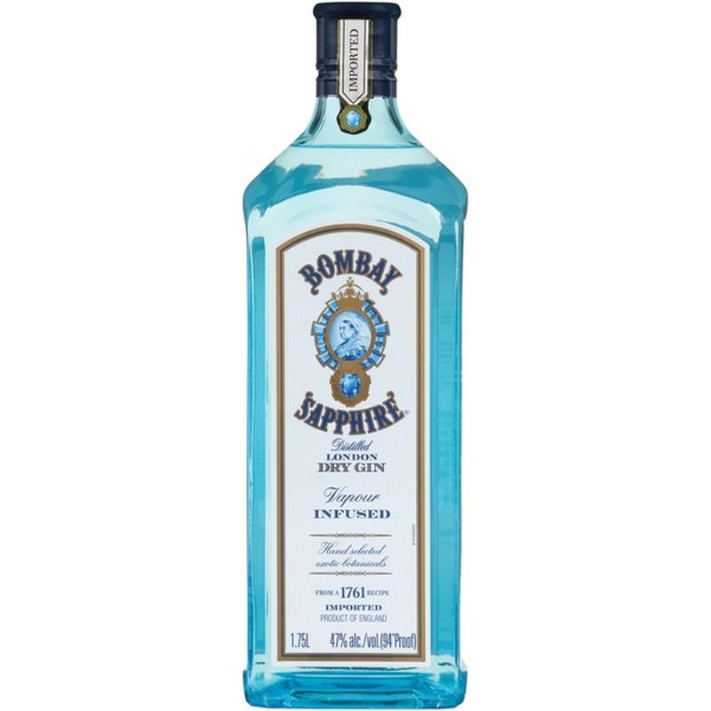 Bombay Sapphire Sapphire Vapour Infused Distilled London Dry Gin (1.75