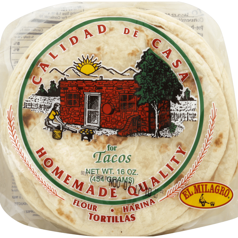 El Milagro Tortillas, Flour, for Tacos (16 oz) Delivery or Pickup Near