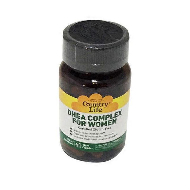 Country Life Dhea Complex For Women Supports Graceful Aging Promotes