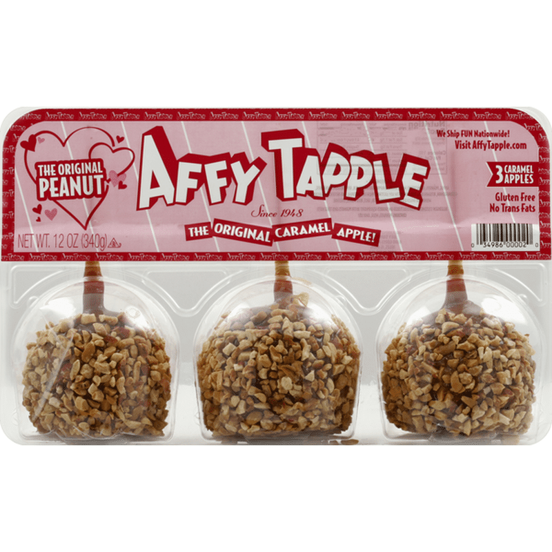 Affy Tapple Caramel Apples (3 each) Instacart