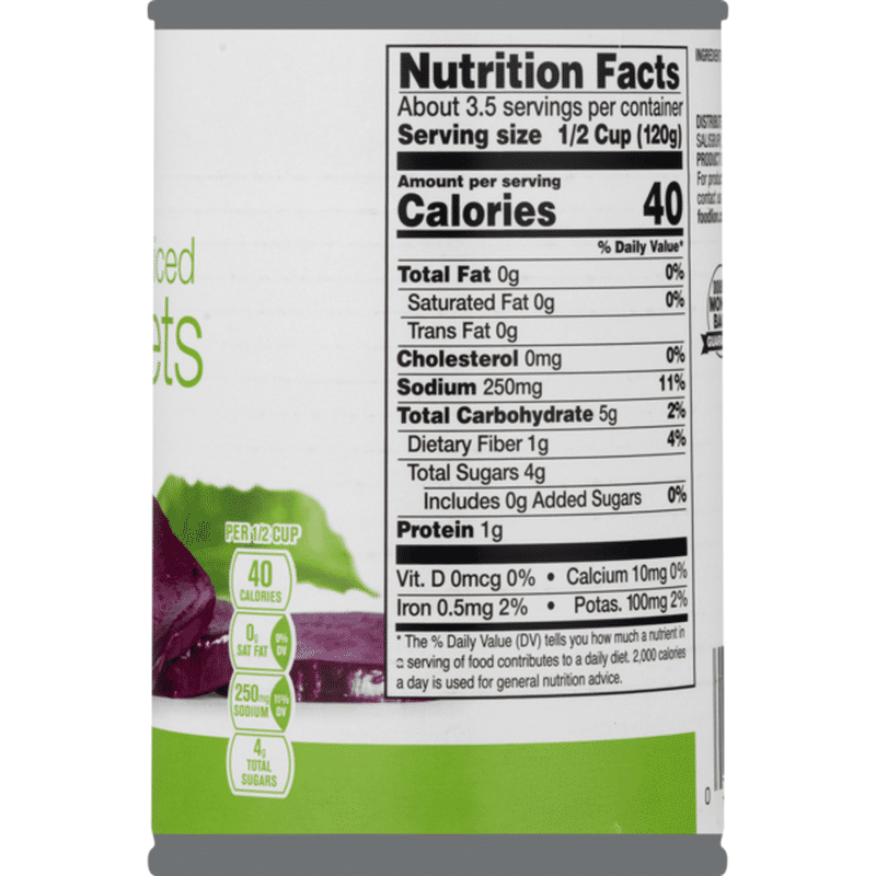 Food Lion Beets, Sliced, Can (15 oz) Instacart