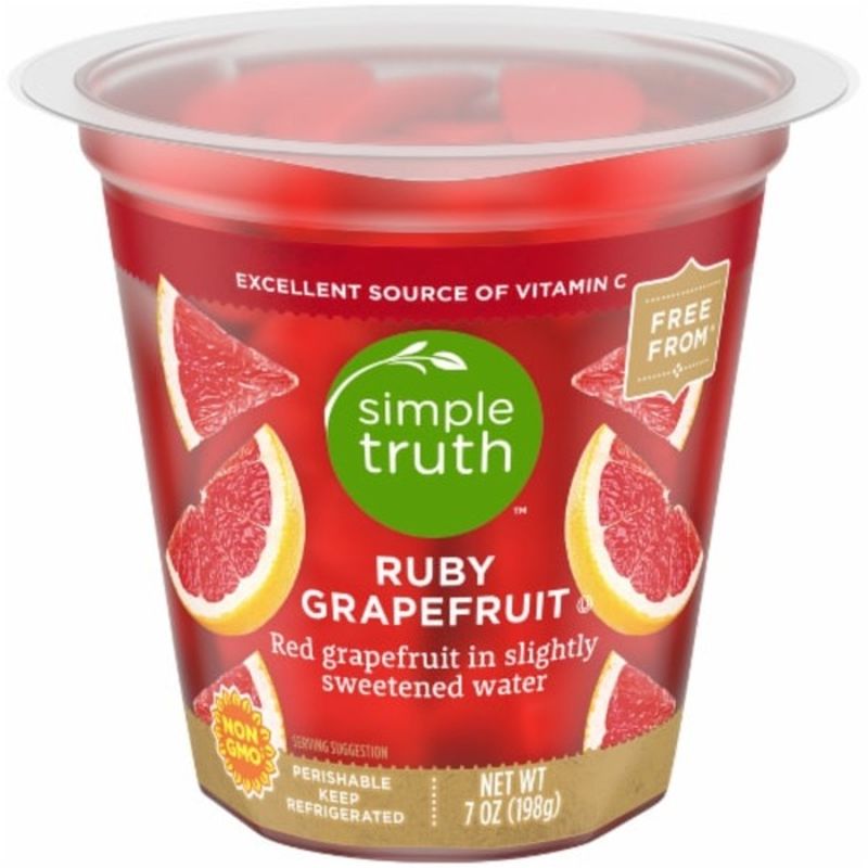 Simple Truth Ruby Grapefruit Fruit Cup (7 oz) from King Soopers Instacart