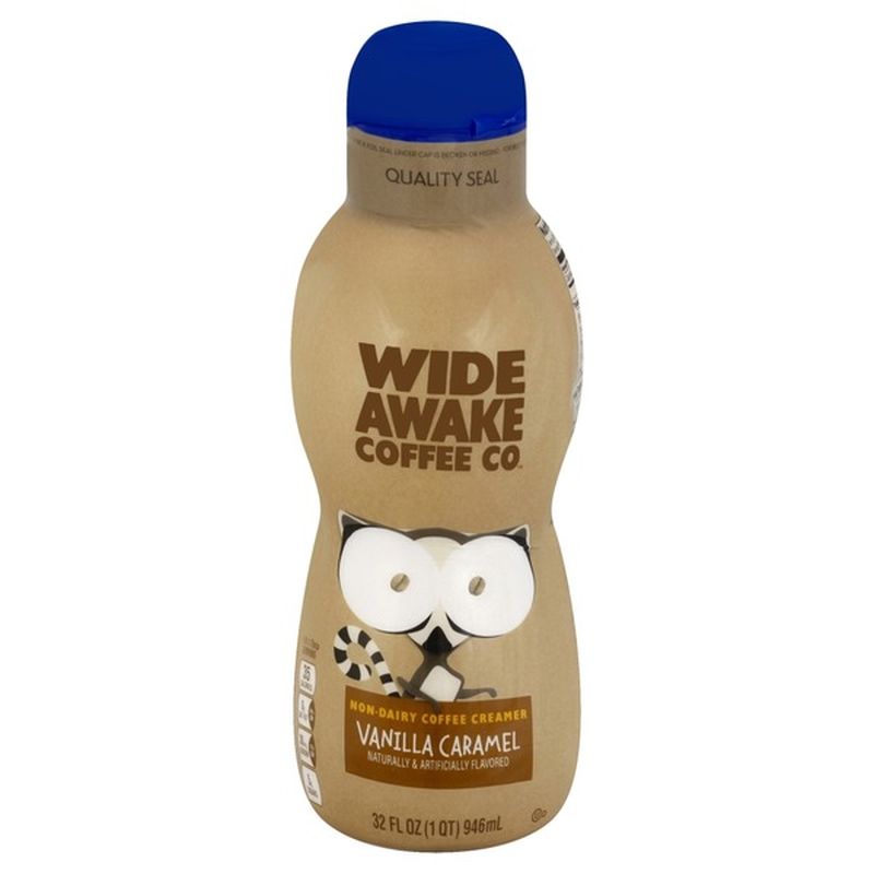 Wide Awake Coffee Co Coffee Creamer, Non-Dairy, Vanilla ...