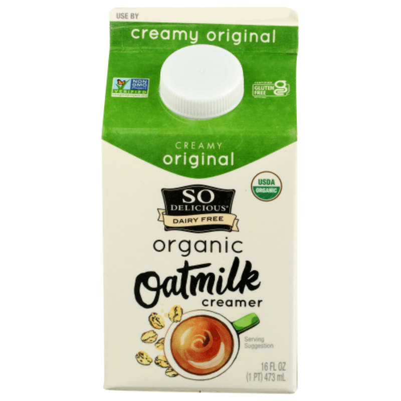 So Delicious Dairy Free Original Oatmilk Creamer (16 oz) Delivery or Pickup Near Me Instacart