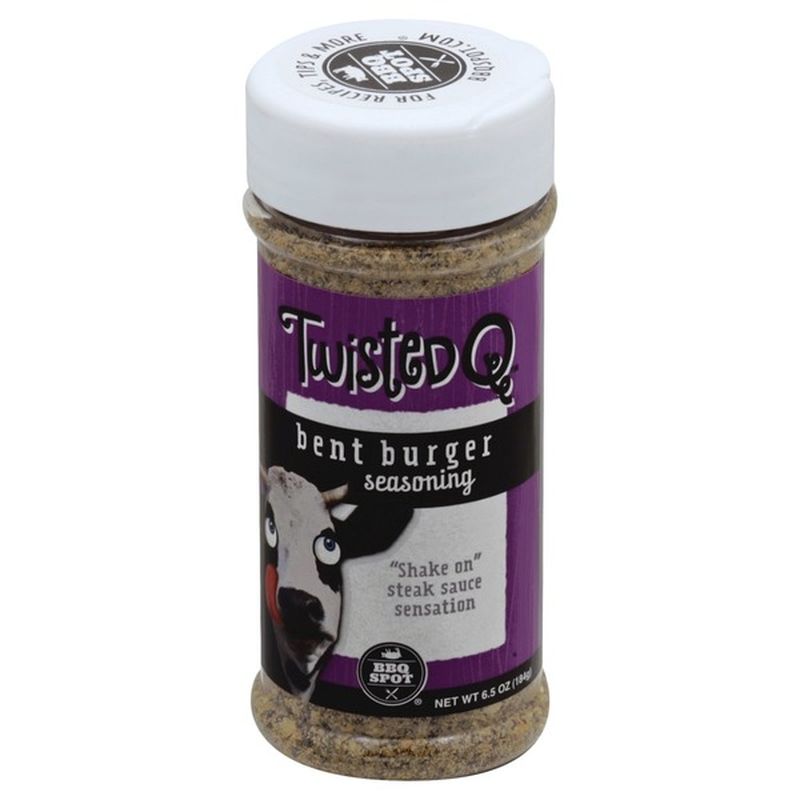 Twisted Q Seasoning, Bent Burger (6.5 oz) Instacart