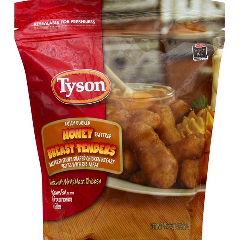 Tyson Honey Battered Breast Tenders (25.5 oz) from Walmart - Instacart