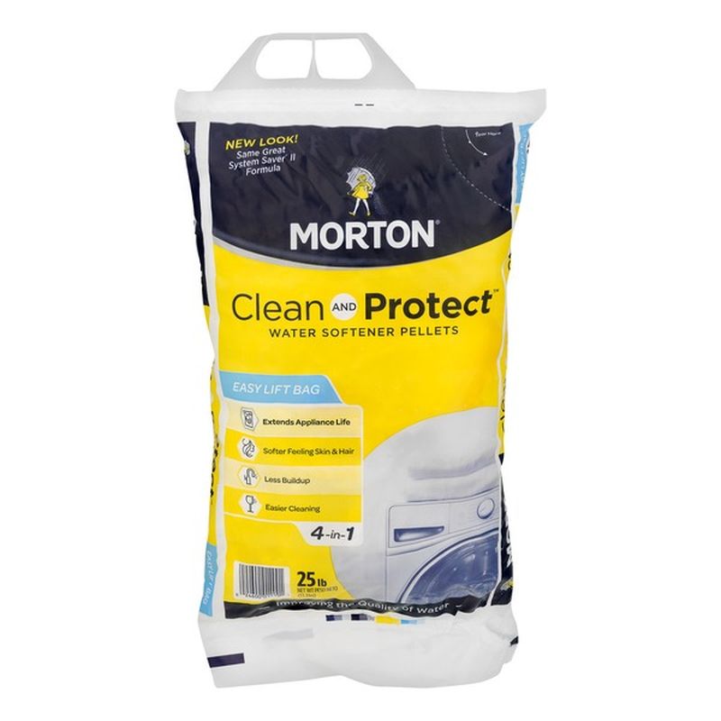 Morton Clean and Protect Water Softener Pellets (25 lb) from Vons