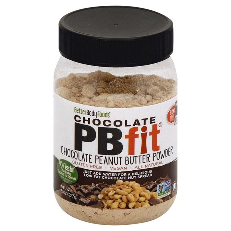 PBfit All-Natural Chocolate Peanut Butter Powder (8 Oz) - Instacart