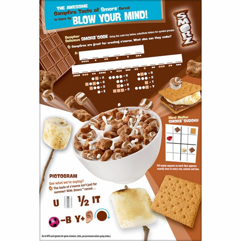 smorz cereal nutrition facts