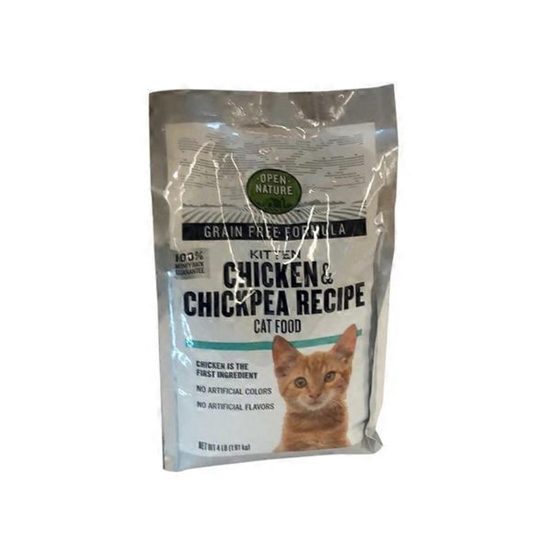 open nature canned cat food