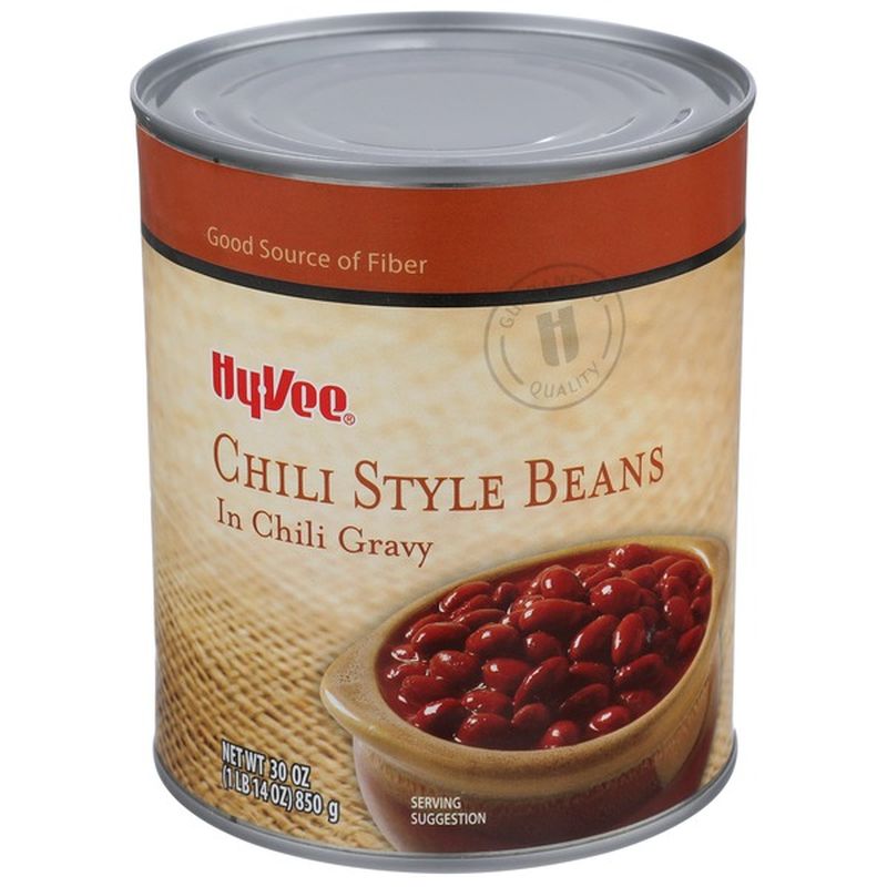 HyVee Chili Style Beans In Chili Gravy (30 oz) Instacart