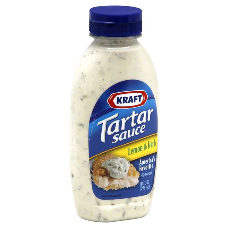 Kraft Tartar Sauce, Lemon & Herb (10 Oz) - Instacart