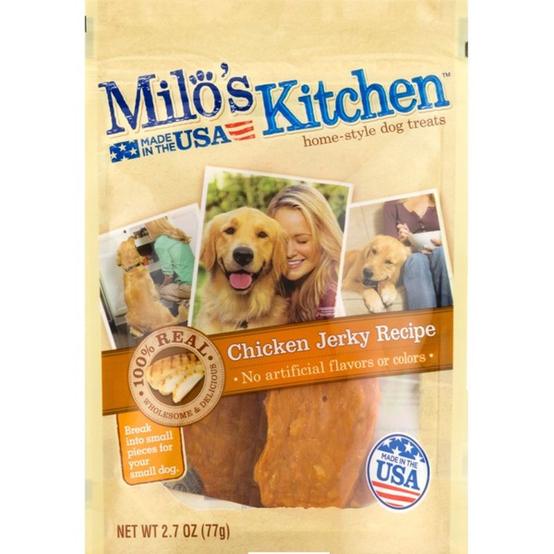 Milo S Kitchen Dog Treats Home Style Chicken Jerky Recipe 2 7 Oz   Large B97839d2 8e1d 4f79 A716 450d49ba5ab9 