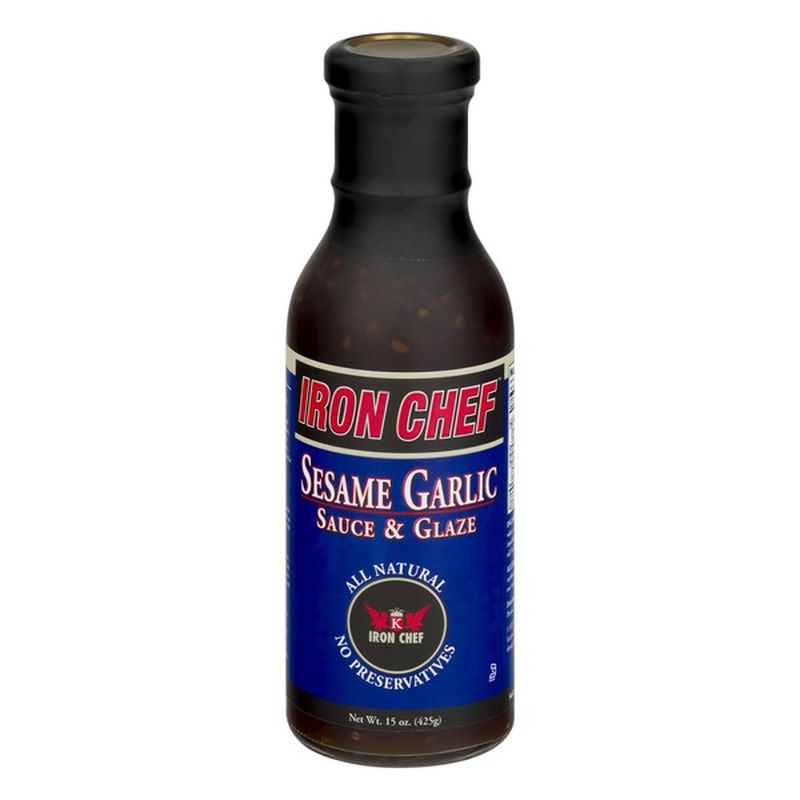 Iron Chef Sesame Garlic Sauce & Glaze (15 oz) from Giant Food Instacart