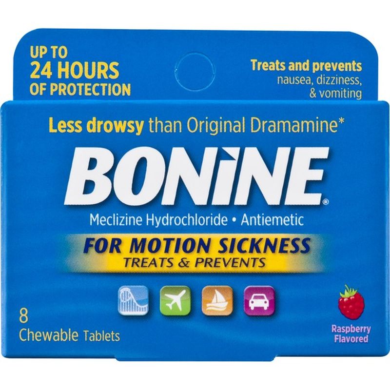 Bonine Motion Sickness Tablets (8 ct) Instacart