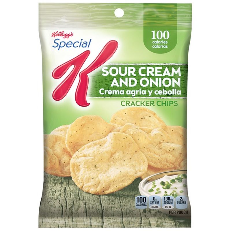 Kellogg's Special K Sour Cream & Onion Cracker Chips (0.87 oz) Instacart