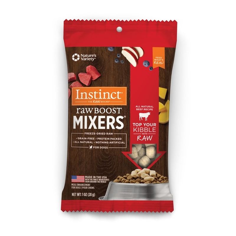 instinct raw boost mixers
