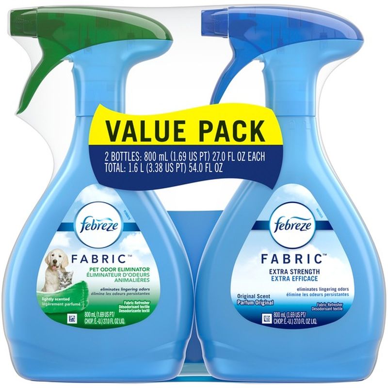 Febreze Fabric Refresher Pet Odor Eliminator and Extra Strength (27 fl oz) Instacart
