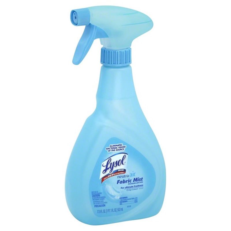 Lysol Crisp Linen Scent Neutra Air Fabric Mist (17 fl oz) Instacart