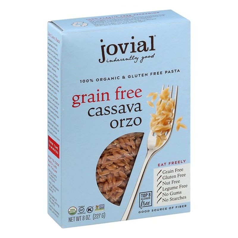 Jovial Cassava Orzo Grain Free 8 Oz Instacart