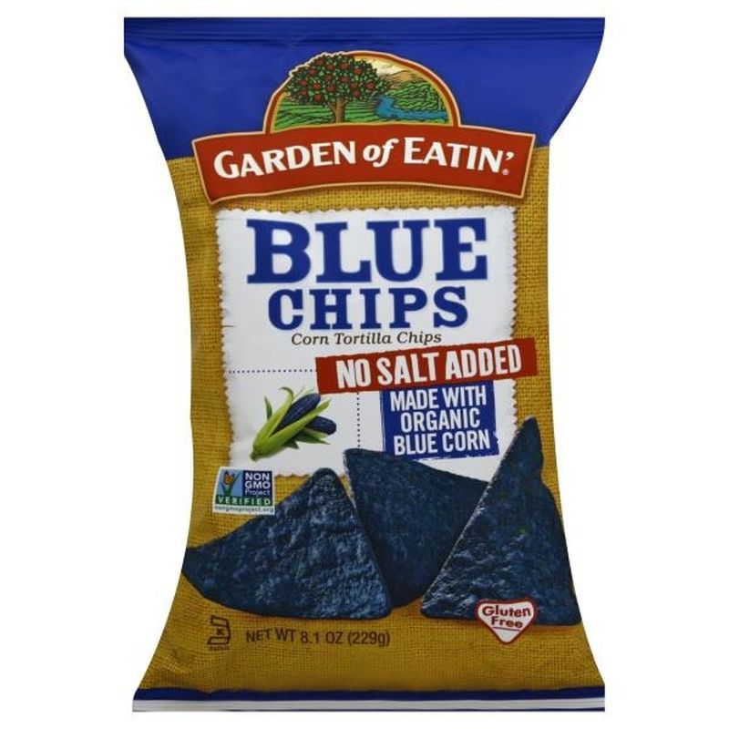 Garden of Eatin' Blue Chips Corn Tortilla Chips (8.1 oz) Instacart