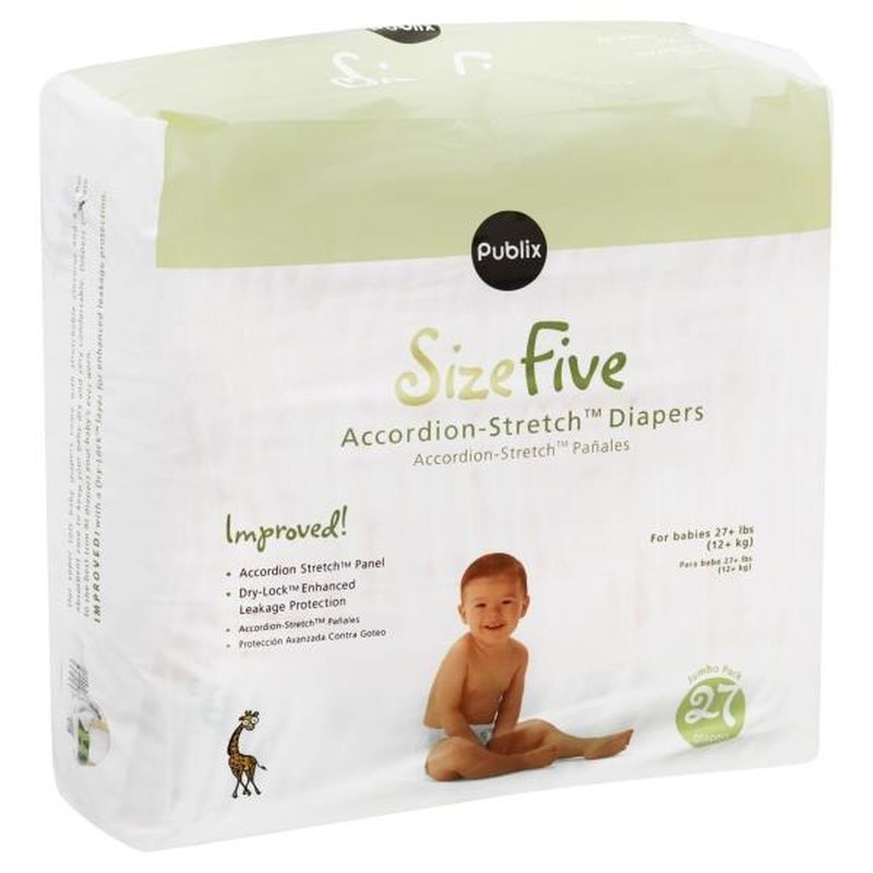 size five diapers