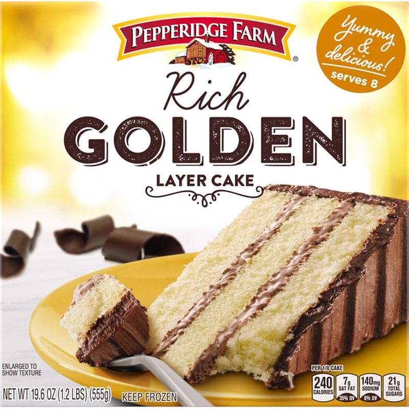 Pepperidge Farm® Frozen Rich Golden Layer Cake (19.6 oz