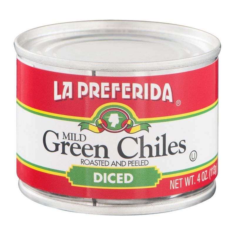 La Preferida Gluten Free Diced Green Chiles Mild
