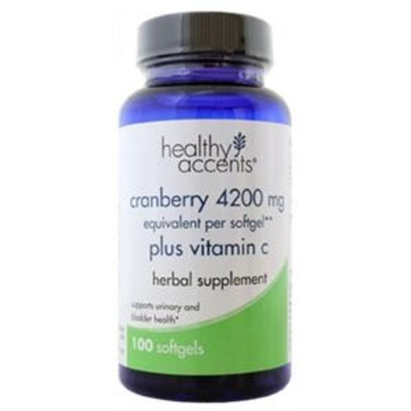 Healthy Accents Cranberry 4200 Mg Plus Vitamin C