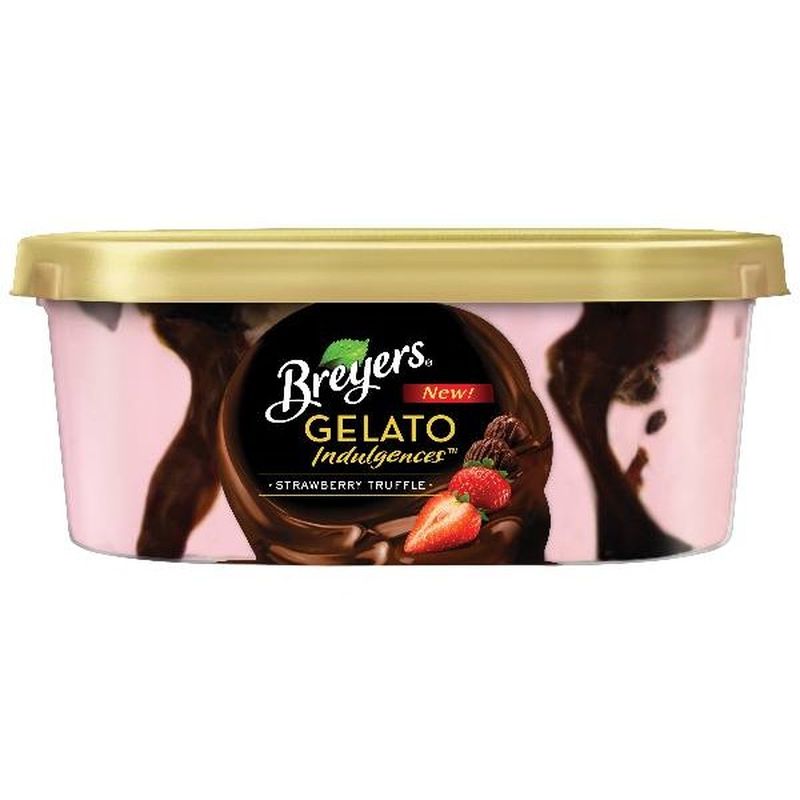 Breyers Gelato Indulgences Strawberry Truffle (28.5 oz) Instacart