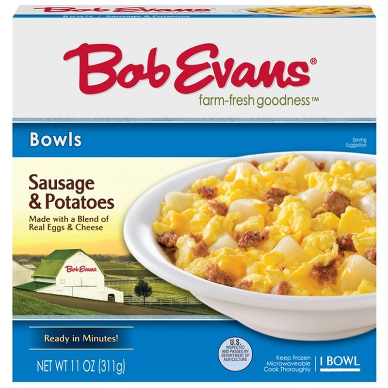 Bob Evans Sausage Potatoes Id 591 Bowl 11 Oz Instacart