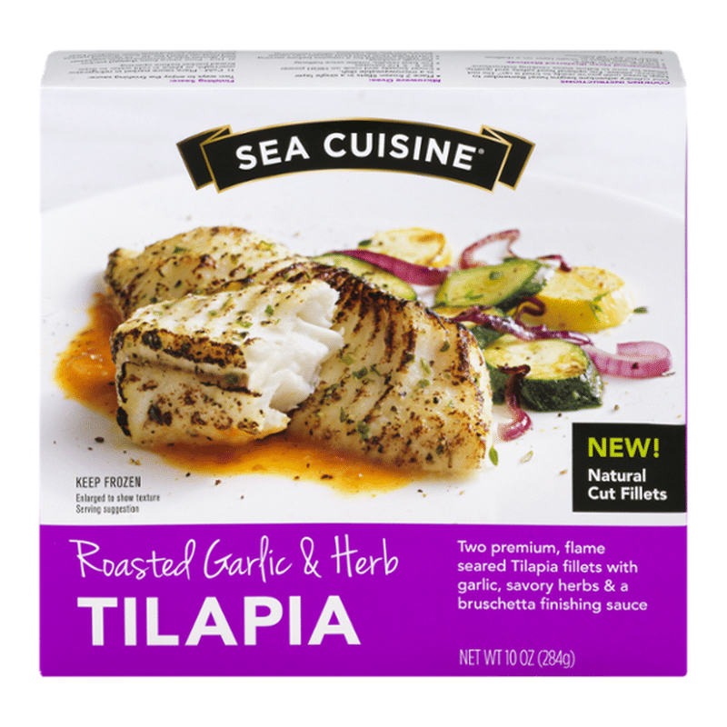 Sea Cuisine Tilapia, Roasted Garlic & Herb (10 oz) from Stop & Shop ...